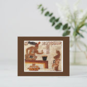 Carte Postale Chocolat Maya Frothé (Debout devant)