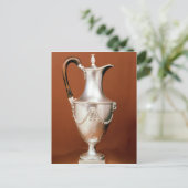 Carte Postale Chocolat-pot, avec repousse de conception et (Debout devant)