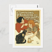 Carte Postale Chocolat Publicité Vintage (Devant / Derrière)