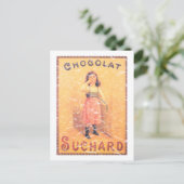 Carte Postale Chocolat Suchard en détresse (Debout devant)