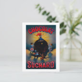 Carte Postale Chocolat Suchard Poster Vintage Europe (Debout devant)