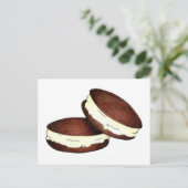 Carte Postale Chocolat Whoopie Pies Pie Maine PA Dutch Foody (Debout devant)
