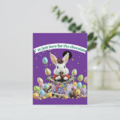 Carte Postale Chocolate Lover Easter (Debout devant)