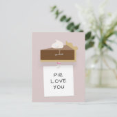 Carte Postale Chocolate pie (Debout devant)