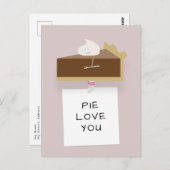 Carte Postale Chocolate pie (Devant / Derrière)