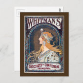 Carte Postale Chocolats et confections (Devant / Derrière)