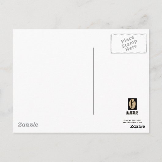 Carte Postale choeur (Dos)