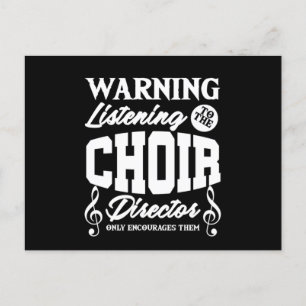Carte Postale Choir Chorus Choral Music Singer Venin