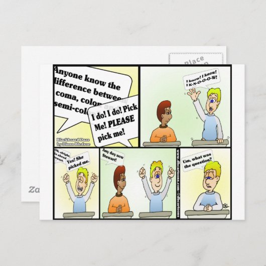 Carte Postale Choisis-Moi ! (Devant / Derrière)