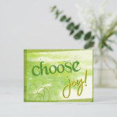 Carte Postale Choisissez Joy (Debout devant)