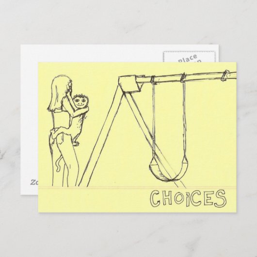 Carte Postale Choix (Devant / Derrière)