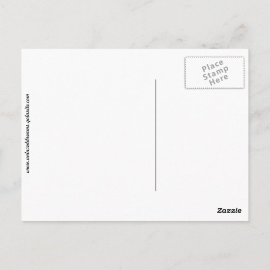 Carte Postale Cholla Cactus & Paysage (Dos)