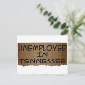 CARTE POSTALE CHÔMAGE AU TENNESSEE (Debout devant)