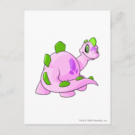 Carte Postale Chomby rose (Devant)