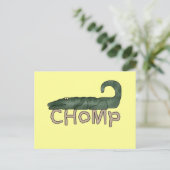 Carte Postale Chomp Alligator T-shirts et cadeaux (Debout devant)