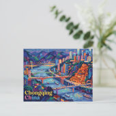 Carte Postale Chongqing Chine (Debout devant)