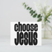Carte Postale Choose Jésus (Debout devant)