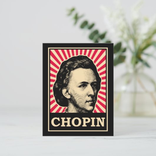 Carte Postale Chopin (Debout devant)