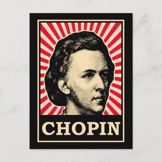Carte Postale Chopin (Devant)