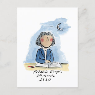 Carte Postale Chopin