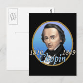 Carte Postale Chopin (Devant / Derrière)