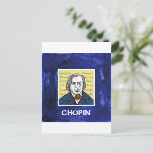 Carte Postale Chopin (Debout devant)