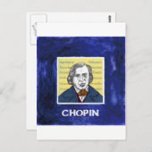 Carte Postale Chopin (Devant / Derrière)
