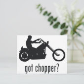 Carte Postale Chopper (Debout devant)