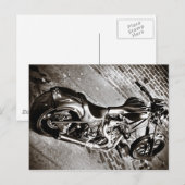 Carte Postale chopper (Devant / Derrière)