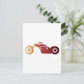 CARTE POSTALE CHOPPER (Debout devant)