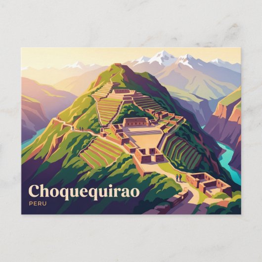Carte Postale Choquequirao Pérou (Devant)