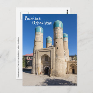 Carte Postale Chor Minor Madrassah - Bukhara, Ouzbékistan