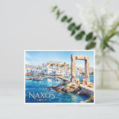Carte Postale Chora, Naxos Grèce (Debout devant)