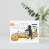 Carte Postale Chorale d'Halloween de Jack O' (Debout devant)