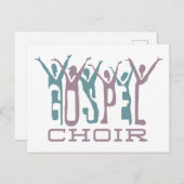 Carte Postale Chorale Gospel (Devant / Derrière)