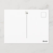 Carte postale Chorale Poulet/Hen (Dos)