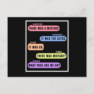 Carte Postale Chorus G