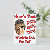 Carte Postale chose à vide (Debout devant)