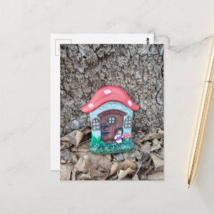 Carte Postale Choses Aléatoires Trouvées dans les Bois