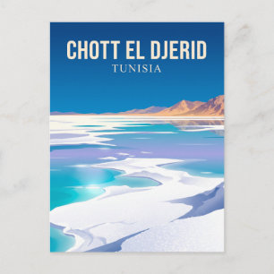 Carte Postale Chott el Djerid Tunisie
