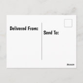 Carte Postale Chou et carottes de boeuf haché (Dos)