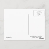 Carte Postale Chou ornemental (Dos)