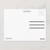 Carte Postale Chou rose chaud Rose Art (Dos)