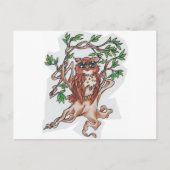 Carte Postale Chouette (Devant)