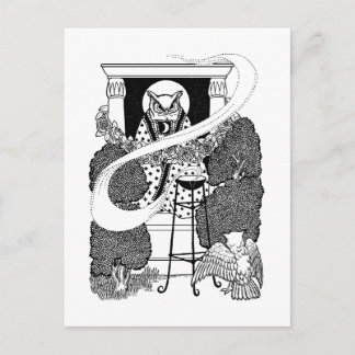 Carte postale "Chouette blanche sacrée"