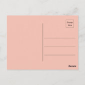 Carte Postale Chouette Blanche Whimsical Dans Une Forêt Vibrante (Dos)