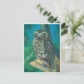 Carte postale Chouette de Morpork (Debout devant)