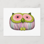 Carte Postale chouette de moutarde (Devant)