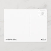 Carte Postale chouette infirmière (Dos)