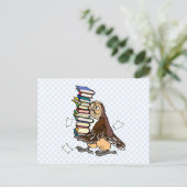 Carte Postale Chouette octavienne (Debout devant)